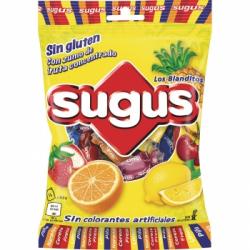 Caramelos masticables de frutas Sugus sin gluten 150 g.