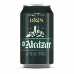Cerveza El Alcázar lata 33 cl.