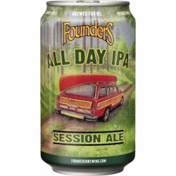 Cerveza Founders All Day tipo IPA 35,5 cl.