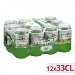 Cerveza Suave Steinburg 12 latas X 330 ml