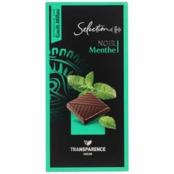 Chocolate negro con menta Carrefour Selección 100 g.