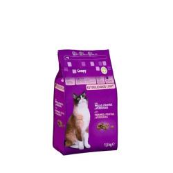 Comida gato esterilizado light Compy con pollo, frutas y verduras Paquete 1.5 kg