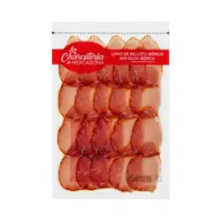 Lomo de bellota ibérico 50% raza ibérica cortado a máquina