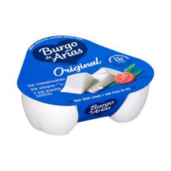 Queso fresco Burgo de Arias 3 tarrinas X 0.072 kg