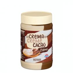 Crema al cacao con avellanas Hacendado de 2 sabores Bote 0.5 kg