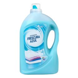 Detergente ropa Frescura Azul Bosque Verde líquido Botella 3 lv