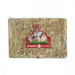 Heno para conejos y roedores Granzoo con manzanilla Paquete 1 kg