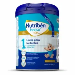 Leche infantil para lactantes desde el primer día en polvo Nutribén Innova TOProtein 1 sin aceite de palma lata 800 g.