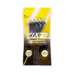 Maquinilla de afeitar desechable Fix 2 Deliplus 2 hojas Paquete 1 ud