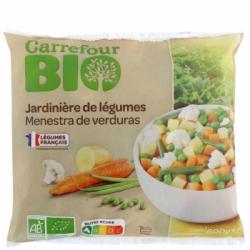 Menestra de verduras ecológicas Carrefour Bio 600 g.