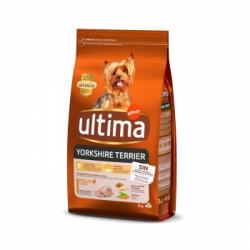 Pienso de pollo para perro adulto Yorkshire Terrier Ultima 3 Kg.