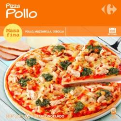 Pizza de pollo Carrefour 335 g.