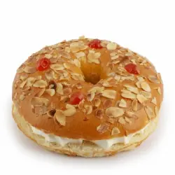 Roscón de Reyes pequeño relleno de Nata bajo en azúcar Carrefour Extra 450 g