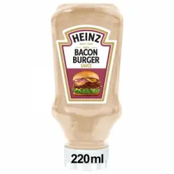 Salsa sabor bacon burguer Heinz 220 ml.