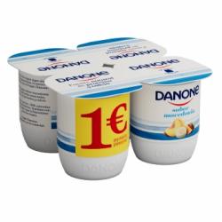 Yogur de macedonia Danone sin gluten pack de 4 unidades de 120 g.