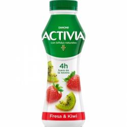 Bífidus líquido de fresa y kiwi Danone Activia 280 g.