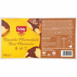 Bizcocho marmolado Schär sin gluten y sin lactosa 250 g.