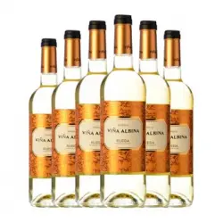 Bodegas Riojanas Vino Blanco Viña Albina Rueda 75 Cl 13% Vol. (pack De 6 Unidades)