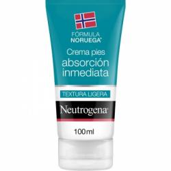 Crema de pies absorción inmediata para pieles secas Neutrogena 100 ml.