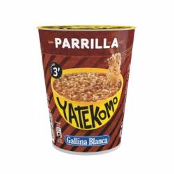 Fideos orientales Parrilla Yatekomo Gallina Blanca 59,5 g.