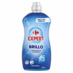 Fregasuelos diamante Brillo Carrefour Expert 1,5 l.