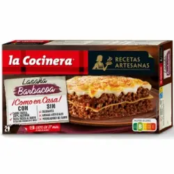 Lasaña Barbacoa La Cocinera 500 g.