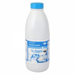 Leche semidesnatada Carrefour botella 1,5 l.