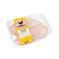 Pechugas de pollo enteras Bandeja 0.5 kg