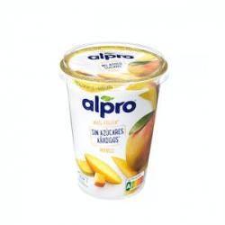 Postre de soja sabor mango Alpro sin azúcares añadidos Bote 0.4 kg