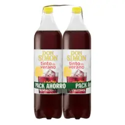 Tinto de verano sin alcohol limón Don Simón
