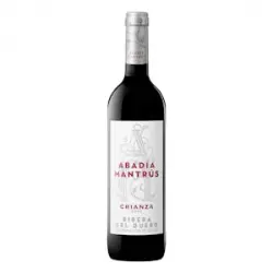 Vino tinto D.O Ribera del Duero Abadía Mantrús crianza