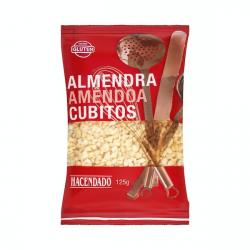 Almendra cubitos Hacendado Paquete 0.125 kg