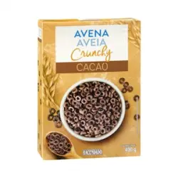 Cereales avena Crunchy Hacendado de cacao Caja 0.4 kg
