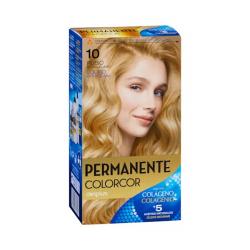 Coloración permanente 10 rubio extra claro Deliplus Caja 1 ud