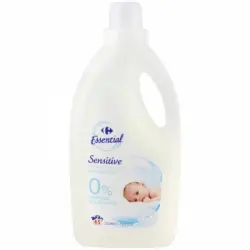 Detergente líquido bebé sensitive 0% Carrefour Essential 65 lavados