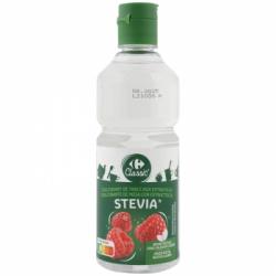 Edulcorante líquido de Stevia Classic Carrefour 200 ml.