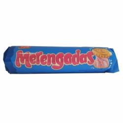 Galletas merengadas con relleno sabor fresa y vainilla Bagley 88 g.