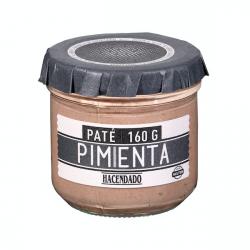 Paté de cerdo con pimienta Hacendado Tarro 0.16 kg