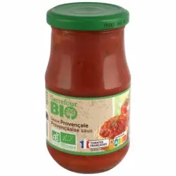 Salsa provenzal ecológica Carrefour Bio tarro 350 g.