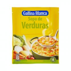 Sopa de verduras Gallina Blanca Sobre 0.051 kg