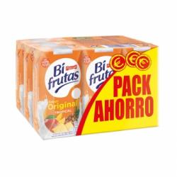 Zumo tropical Original Bifrutas pack de 9 briks de 20 cl.