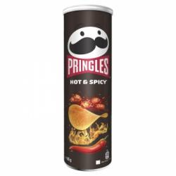 Aperitivo de papata sabor picante Pringles 185 g.
