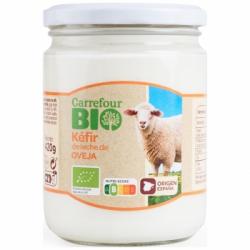 Kéfir de leche de oveja ecológico Carrefour Bio 420g.