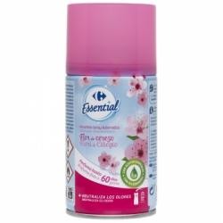 Ambientador automático flor de cerezo recambio Carrefour Essential 1 ud.