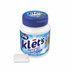 Chicles sabor mentas Kléts Fini sin gluten 100 g.