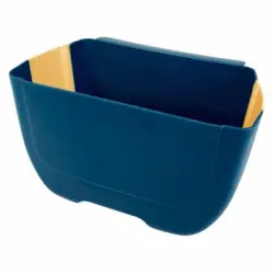 Cubo de Basura Colgante Plegable NO NAME - Azul