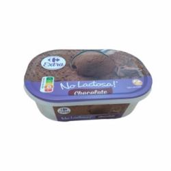 Helado de chocolate Carrefour Extra sin gluten sin lactosa 480 g.