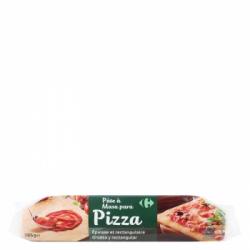 Masa maxi pizza Carrefour 385 g.