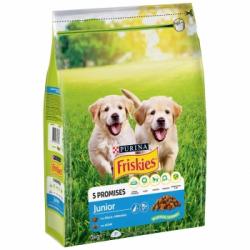 Pienso de pollo para perro junior Purina Friskies 3 kg.