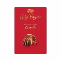 Bombones de chocolate con leche coquille Caja Roja Nestlé 144 g.